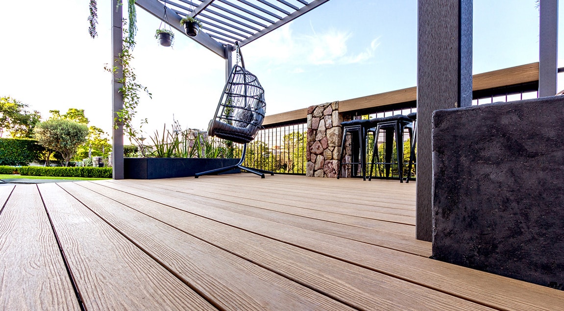 Apex sets the standard for natural looking composite decking