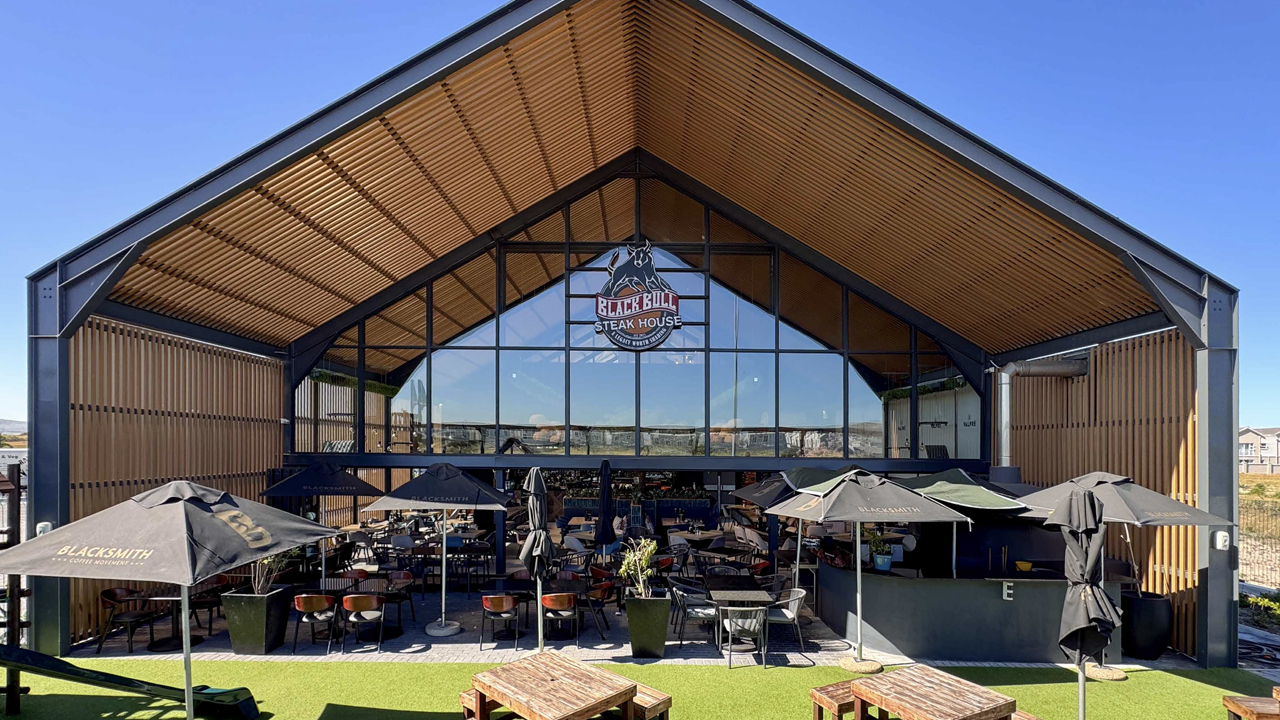 Black Bull Steakhouse, Cape Town, South Africa – Lifespan Composite Architectural Beams